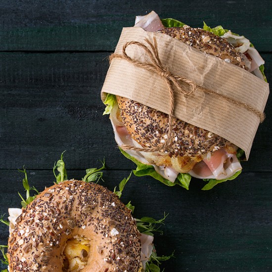 Røget Laks Bagel