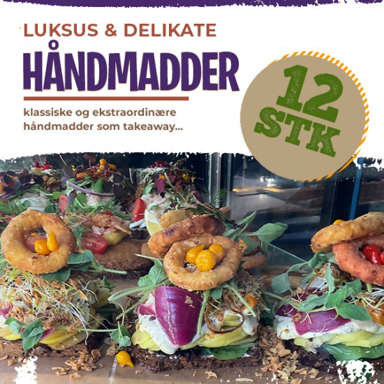 12 stk. luksus håndmadder 