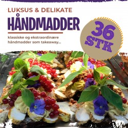 36 stk. luksus håndmadder 