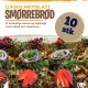 10 stk. højtbelagte smørrebrød